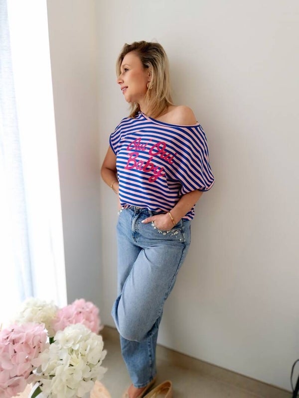 Oui Oui Baby streep shirt