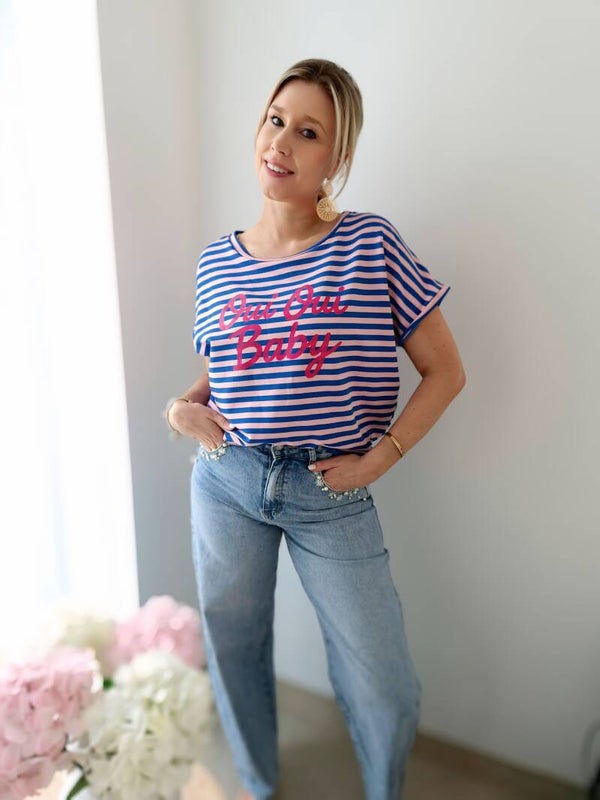 Oui Oui Baby streep shirt