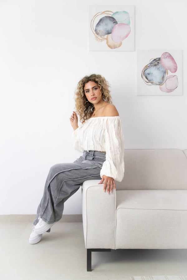 Off shoulder top