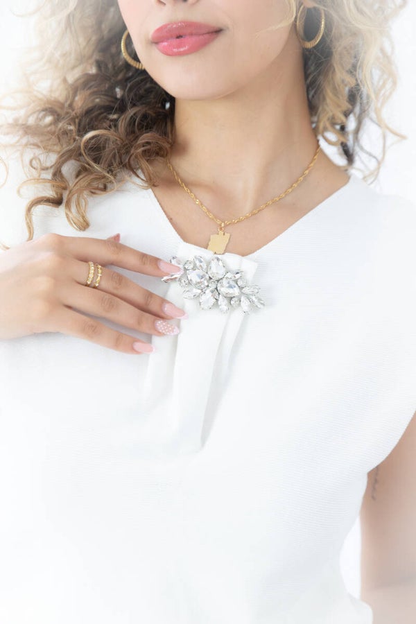 Josefien Top met diamant