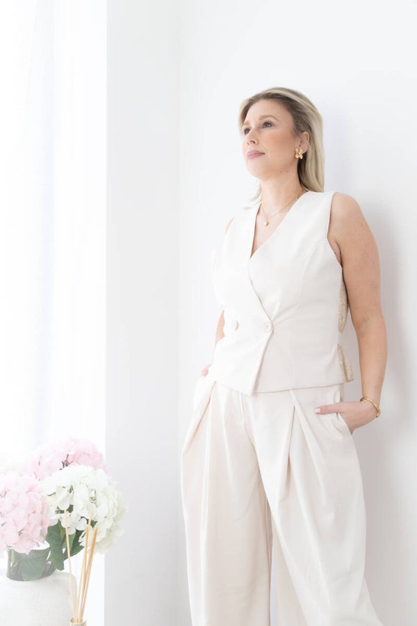 Sunny Wide Leg Trouser Geel