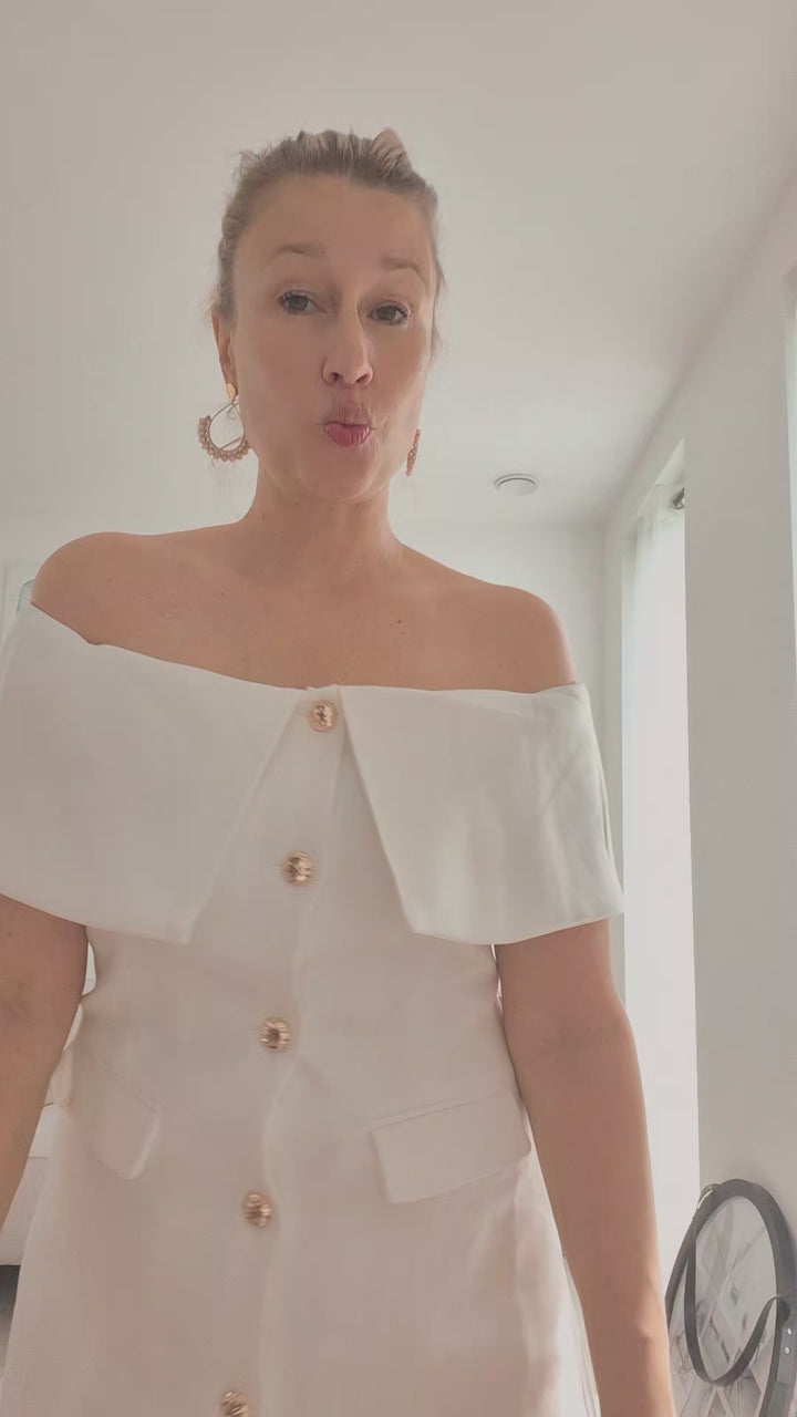 Lisa Off-shoulderjurk