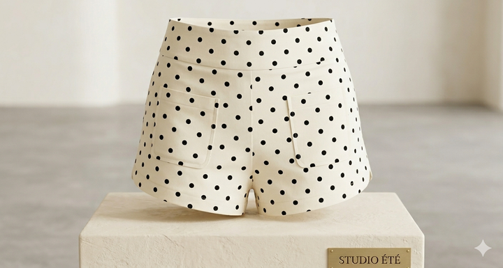 Polka dots short