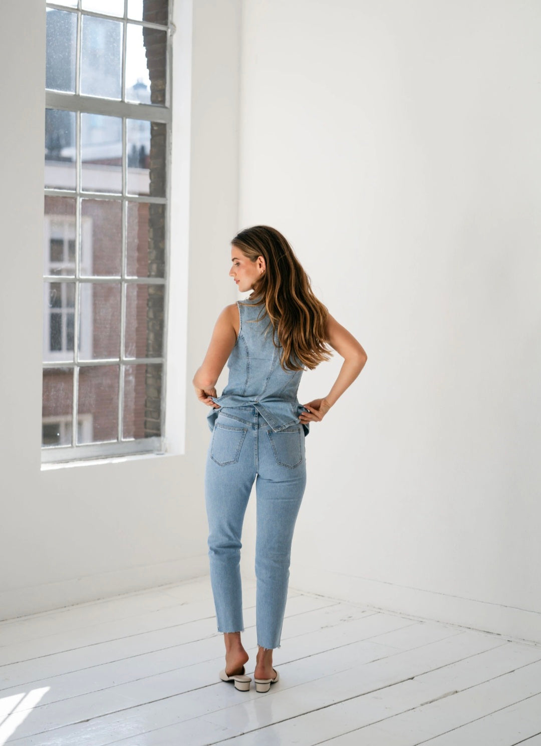 Redial Mom Jeans light Blue Stretch