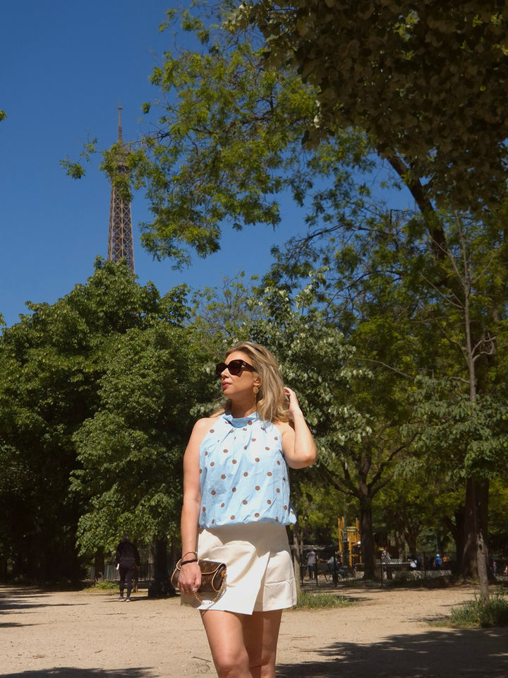 Polka dots top (3 kleuren)