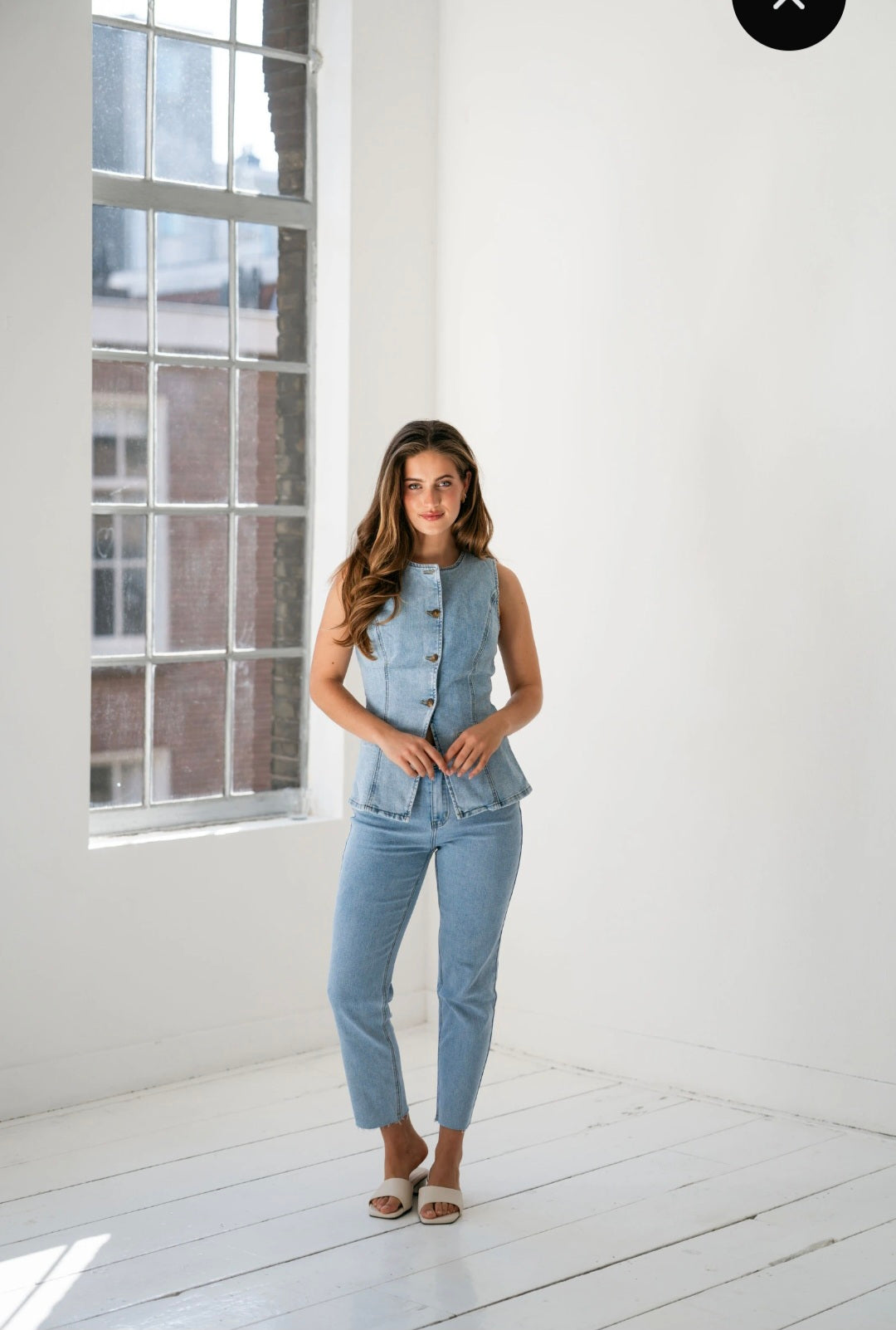 Redial Mom Jeans light Blue Stretch