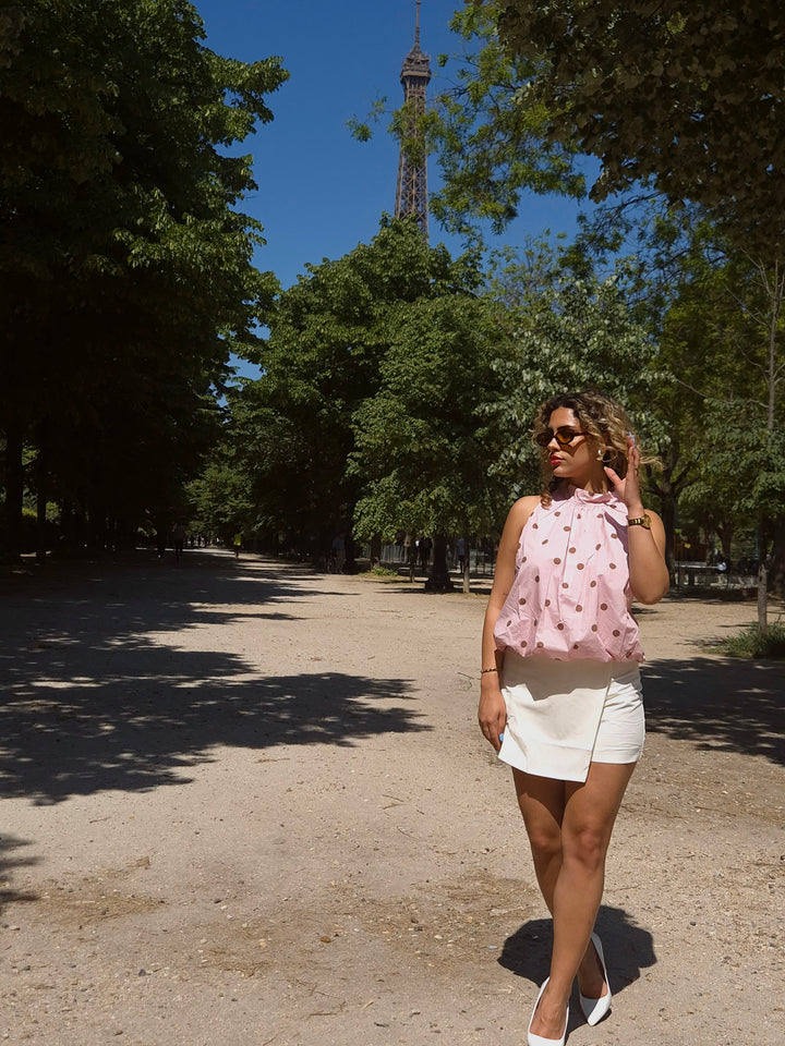 Polka dots top (3 kleuren)