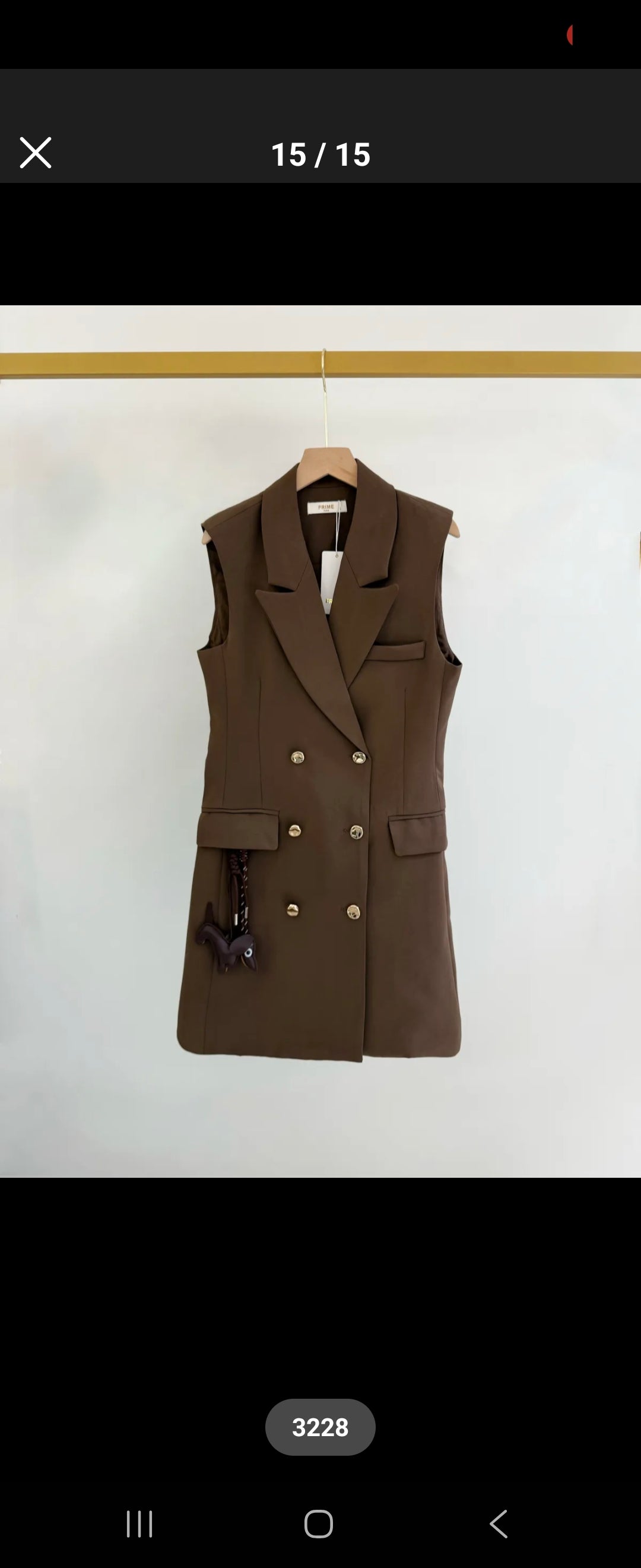 Choco blazer dress