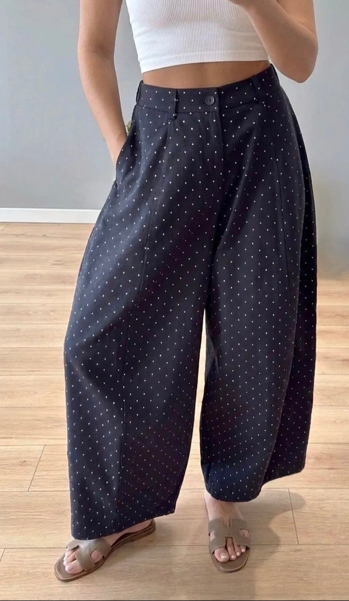 MARIE barrel met polka dots