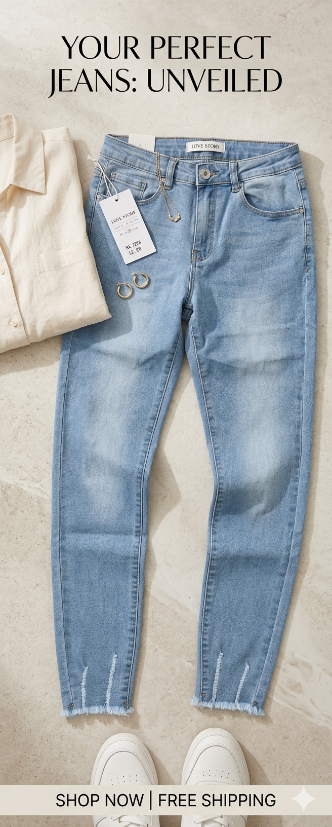 Stef's setting jeans
